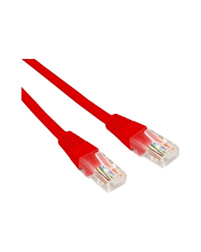 Патч-корд U/UTP, CAT 6, RJ45-RJ45, 26AWG, LSZH, красный, 0,3м REXANT 02-0293-03 в Хабаровске Патчкорды (медные) Pintop.ru