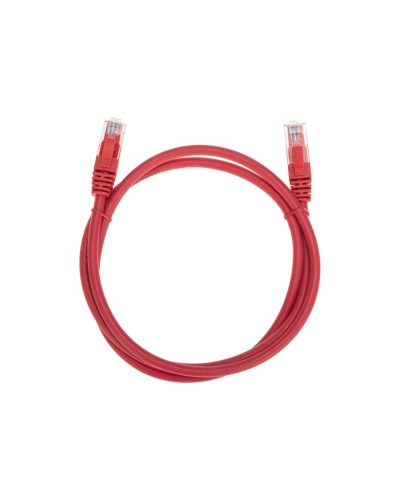 Патч-корд U/UTP, CAT 6, RJ45-RJ45, 26AWG, LSZH, красный, 1м REXANT 02-0293-1 в Хабаровске Патчкорды (медные) Pintop.ru