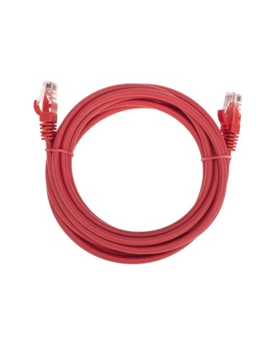 Патч-корд U/UTP, CAT 6, RJ45-RJ45, 26AWG, LSZH, красный, 3м REXANT 02-0293-3 в Хабаровске Патчкорды (медные) Pintop.ru