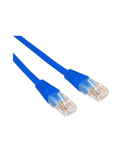 Патч-корд U/UTP, CAT 6, RJ45-RJ45, 26AWG, LSZH, синий, 0,3м REXANT 02-0294-03 в Хабаровске Патчкорды (медные) Pintop.ru