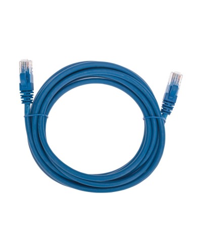 Патч-корд U/UTP, CAT 6, RJ45-RJ45, 26AWG, LSZH, синий, 3м REXANT 02-0294-3 в Хабаровске Патчкорды (медные) Pintop.ru