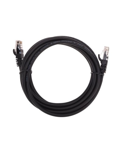 Патч-корд U/UTP, CAT 6, RJ45-RJ45, 26AWG, LSZH, черный, 3м REXANT 02-0292-3 в Хабаровске Патчкорды (медные) Pintop.ru