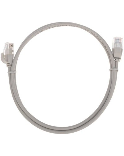 Патч-корд U/UTP, CAT 6A (10G), RJ45-RJ45, 28AWG, LSZH, серый, 1м REXANT 02-0380-1 в Хабаровске Патчкорды (медные) Pintop.ru