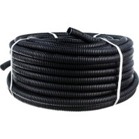 Труба гофрированная ПНД 25 с зондом (100 м) Rexant (28-0025-3)