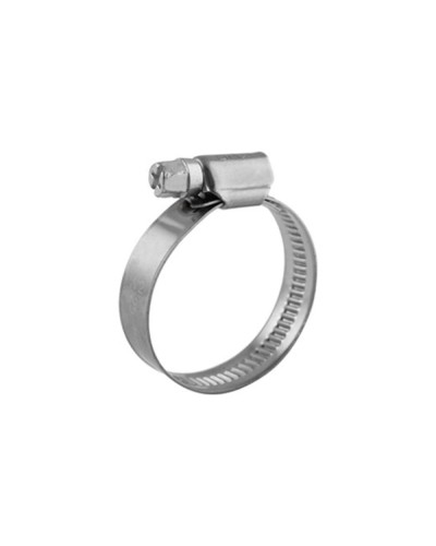 Хомут червячный 12-20/9-0,6мм, нержавеющая сталь W2, (50 шт/уп) REXANT 07-0712 в Хабаровске Стяжки-хомуты Pintop.ru