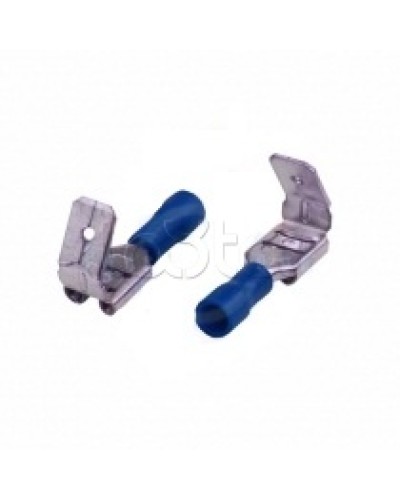 Клемма плоская изолированная 1.5-2.5 мм² (КПИ гнездо+штекер - 7.4мм+6.3мм) (100шт/уп) REXANT 08-0424 в Хабаровске Клеммные колодки Pintop.ru