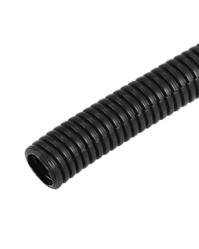 Труба автомобильная гофрированная ППНг Ø4,7мм, разрезная, негорючая (бухта 100 м/уп) Rexant (16-1049) в Хабаровске Труба гофрированная Pintop.ru