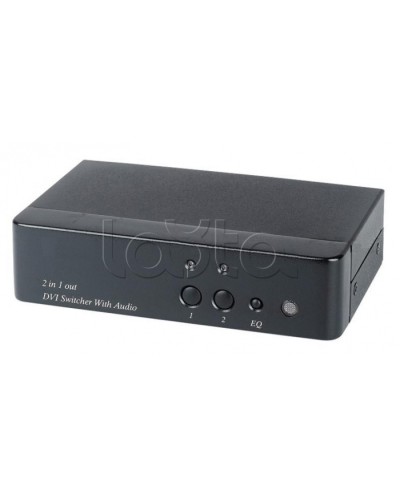 Коммутатор DVI и аудио сигналов SC&T DS02A в Хабаровске Видеоусилители, Модуляторы, Делители Pintop.ru