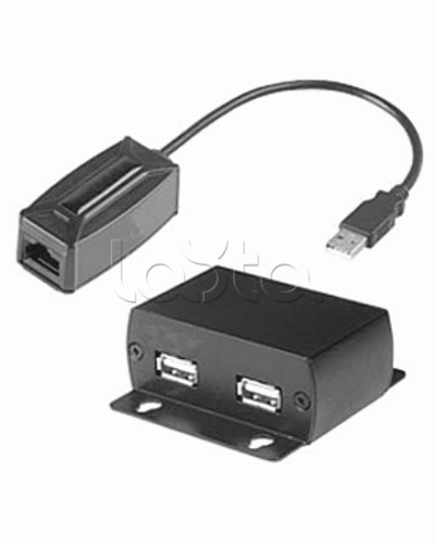 Удлинитель клавиатуры и мыши по витой паре SC&T KM03 в Хабаровске Видеоусилители, Модуляторы, Делители Pintop.ru