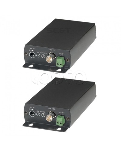 Комплект для передачи HD-SDI и RS485 по одному кабелю витой пары SC&T SDI05A в Хабаровске Видеоусилители, Модуляторы, Делители Pintop.ru