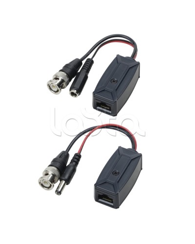 Комплект для передачи HDCVI/HDTVI/AHD видео и питания по витой паре SC&T TTP111HDP-LK в Хабаровске Видеоусилители, Модуляторы, Делители Pintop.ru