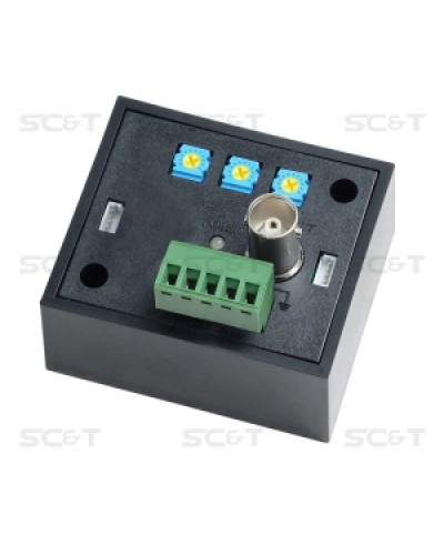 Приёмник активный HDTVI / HDCVI / AHD по витой паре SC&T TTA111HDR в Хабаровске Системы видеонаблюдения Pintop.ru