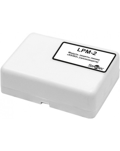 Устройство защиты интерфейсной линии RS-485 Smartec LPM-2-IP54 в Хабаровске Адресная система охранно-пожарной радиоканальной сигнализации Smartec Pintop.ru