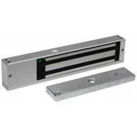 Smartec ST-EL320DL-SL - Электромагнитный замок, внутреннее исполнение, СИД, датчик положения двери, усилие 320-340 кг.