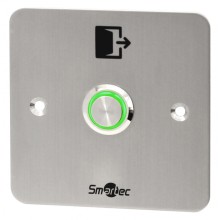 Кнопка выхода металлическая врезная Smartec ST-EX144L