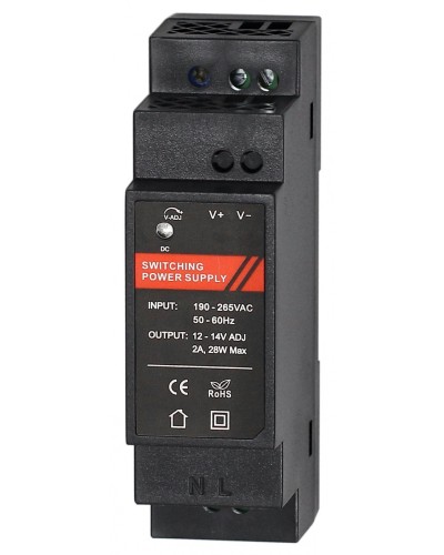 Блок питания Smartec ST-PS102DDS-BK в Хабаровске Дополнительное оборудование для СКУД Pintop.ru