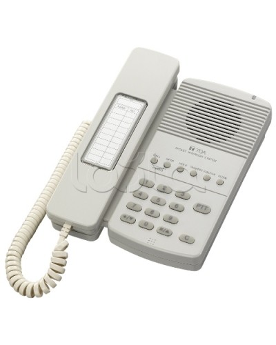 Мастер-станция стандартного исполнения TOA N-8010 MS Y в Хабаровске Системы оповещения и трансляции TOA Pintop.ru