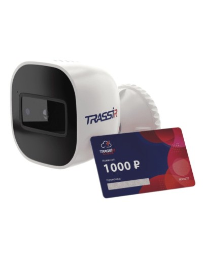 IP-камера видеонаблюдения уличная TRASSIR CloudBulletWifi в Хабаровске IP-камеры Pintop.ru