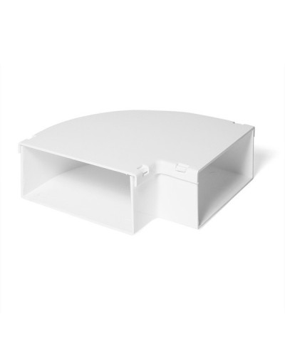 Угол скругленный 100х27 TWT TWT-CT100x27-RC-WH в Хабаровске Аксессуары для кабель-канала Pintop.ru