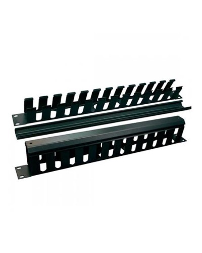 Органайзер кабельный 19 c крышкой на 24 порта, 2U TWT TWT-ORG/CV24-2U в Хабаровске Кабельные органайзеры Pintop.ru