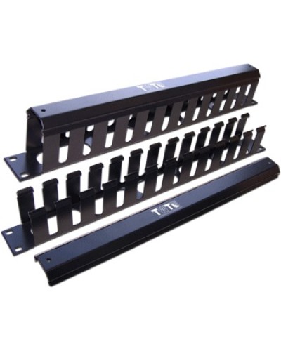 Органайзер кабельный 19 1U c крышкой TWT TWT-ORG/CV-1U в Хабаровске Кабельные органайзеры Pintop.ru