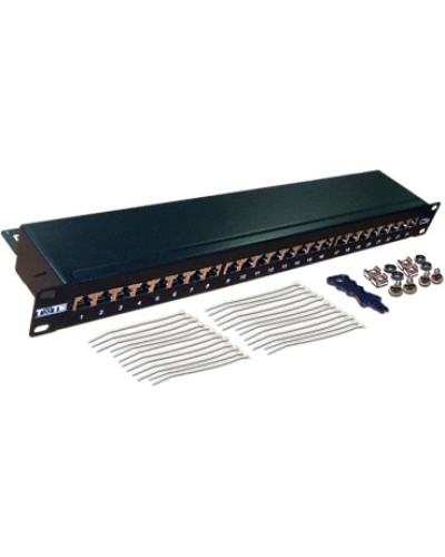 Патч-панель 1U, 24 порта, STP TWT TWT-PP24STP в Хабаровске Патч панель Pintop.ru