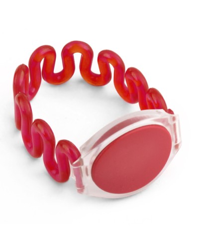 Браслет TS пружинный (красный) Tantos Temic в Хабаровске Дополнительное оборудование для СКУД Pintop.ru