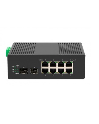 Промышленный управляемый L3/L2+ PoE коммутатор для работы в сложных условиях 8x1000 Мбит/с PoE портов Tantos TSn-8FP10S2MI в Хабаровске Коммутаторы Pintop.ru