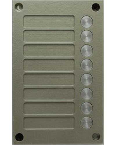 Панель кнопочная Vizit BS-424-8 в Хабаровске Блоки вызова многоабонентные Pintop.ru