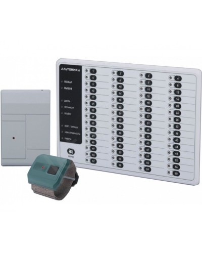 Комплект мобильной тревожно-вызывной сигнализации Альтоника РИФ Наряд в Хабаровске Радиоканальная тревожно-вызывная система Риф Наряд Альтоника Pintop.ru