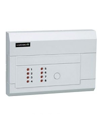 Прибор приемно-контрольный объектовый без передатчика Альтоника Риф Стринг RS-202TP8 в Хабаровске Радиоканальные системы безопасности Pintop.ru