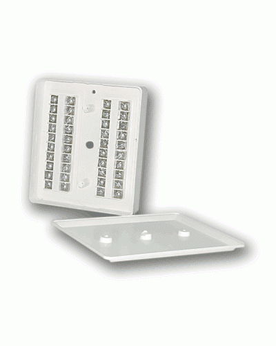 Коробка распределительная телефонная плоская Арсенал Безопасности КРТП-10х2 в Хабаровске Распределительные коробки Pintop.ru