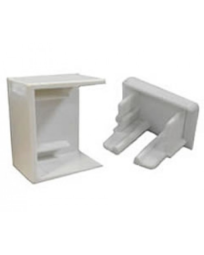 Заглушка 40х25мм, огнестойкость Е110 (10шт) 1000шт. Экопласт 72808-10-E110 в Хабаровске Аксессуары для кабель-канала Pintop.ru