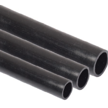 Труба гладкая ПНД тяжелая диам 40 мм, цвет чёрный (3м) Экопласт 23040