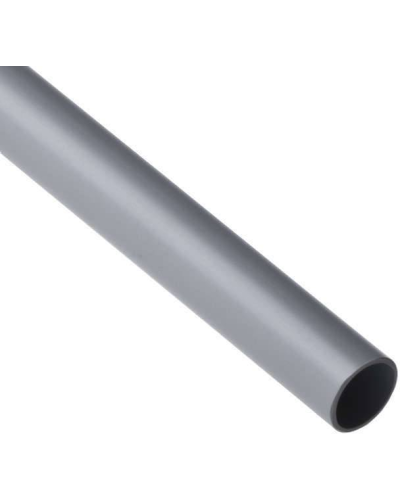 Труба ПВХ гладкая, 25мм/ внут. 22мм (3м), серый Экопласт 33025 в Хабаровске Гладкая труба Pintop.ru