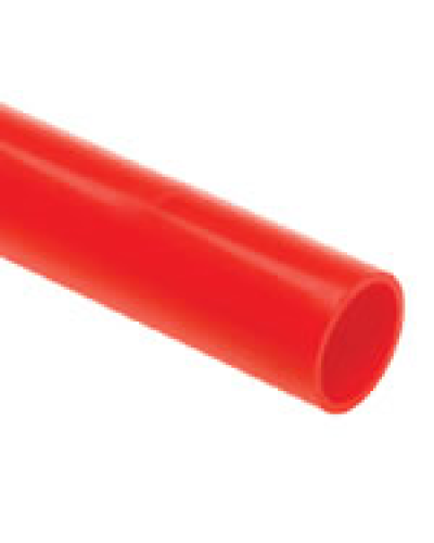 Труба ПВХ гладкая, для аспирационной системы, 25/22мм (3м), красный Экопласт 33025-RD в Хабаровске Пожарные извещатели Pintop.ru