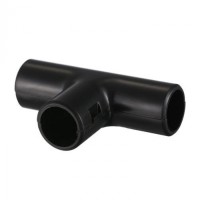 Тройник (2 част.) для труб D25мм (черный)Экопласт (41325-BL) - TI20G Тройник (2 част.) для труб D25мм, цвет чёрныйЭкопласт