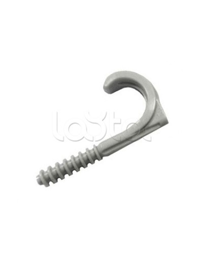 Держатель (клипса) F типа одинарная для труб D25 мм Экопласт 41824 в Хабаровске Держатели, клипсы, скобы Pintop.ru