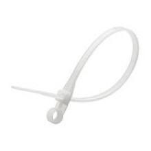 Хомут кабельный 3,5x110 мм с монтажным отверстием Экопласт 45109