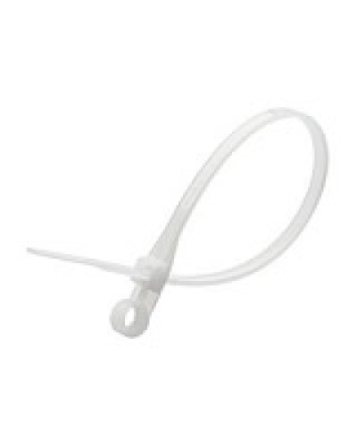 Хомут кабельный 3,5x110 мм с монтажным отверстием Экопласт 45109 в Хабаровске Стяжки-хомуты Pintop.ru