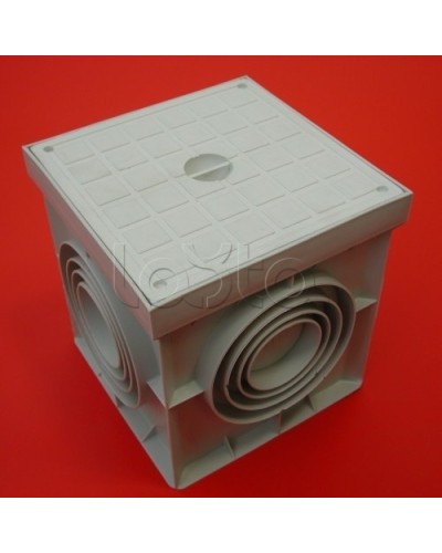 Коробки для труб 550х550 Экопласт 45555 в Хабаровске Аксессуары для кабель-канала Pintop.ru