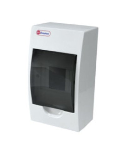 Шкаф настенный с дверцей, 6 модулей, IP40 Экопласт 46106 в Хабаровске Боксы для автоматов Pintop.ru