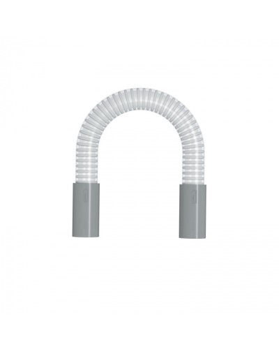 Гибкий переход для трубы диам. 25мм, длина 30см, цвет серый (49415GR) в Хабаровске Повороты, муфты, тройники Pintop.ru