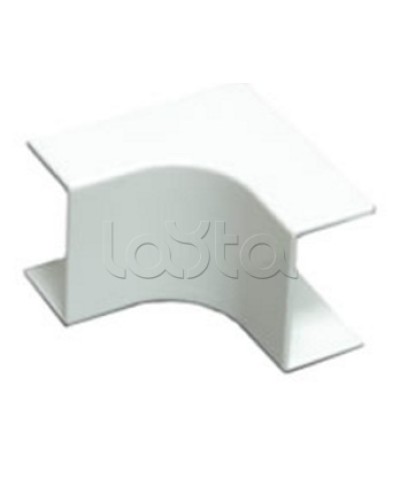 Угол внутренний плавный стандарт TIA 25x16 мм Экопласт 72105R в Хабаровске Аксессуары для кабель-канала Pintop.ru