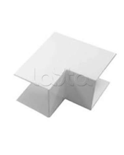 Угол внутренний для кабель-канала МЕХ, для сечения 40x40 Экопласт 72109 в Хабаровске Аксессуары для кабель-канала Pintop.ru