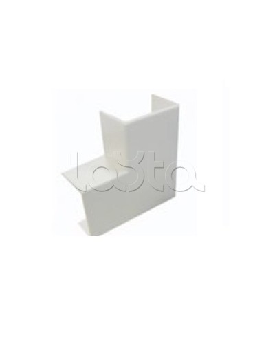 Угол плоский для кабель-канала МЕХ, для сечения 40x40 Экопласт 72309 в Хабаровске Аксессуары для кабель-канала Pintop.ru