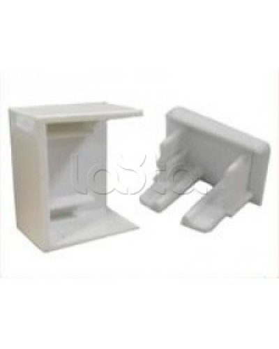 Заглушка для кабель-канала MEX, для сечения 60/3x16 Экопласт 72812 в Хабаровске Аксессуары для кабель-канала Pintop.ru