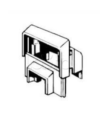 Переходник для коробки SMP, SM, SD к коробу 60/3х16 Экопласт 72924 в Хабаровске Аксессуары для кабель-канала Pintop.ru
