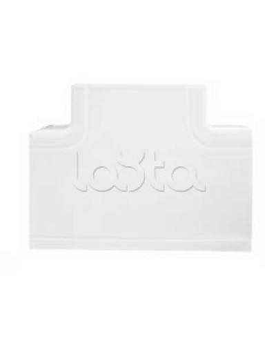 Тройник для кабель-канала INSTA, для сечения 60х60 Экопласт 76416 в Хабаровске Аксессуары для кабель-канала Pintop.ru