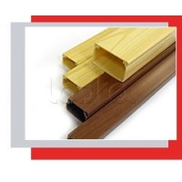 Миниканал 20x10 серия MEX (коричневый) Экопласт 77001B-2